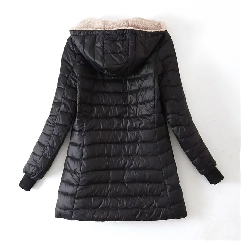 Blakely | Chique halflange parka winter puffer jas