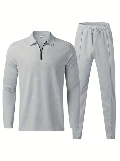 Alessandro - 2-teiliges lässiges Strick-Loungewear-Set