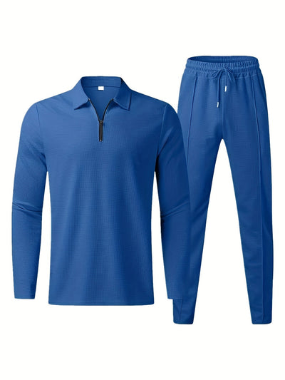 Alessandro - 2-teiliges lässiges Strick-Loungewear-Set