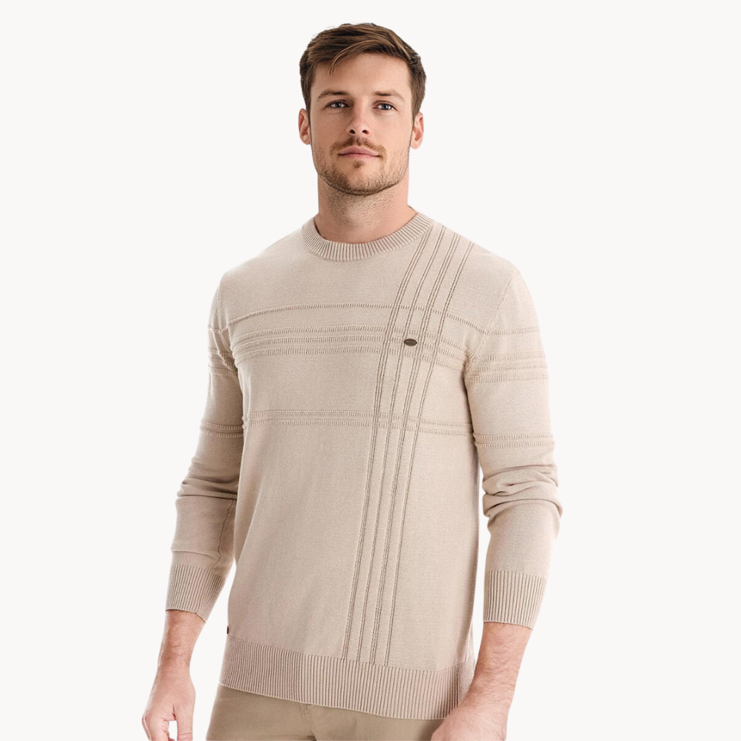 Felix™ |  Karierter Pullover für Männer