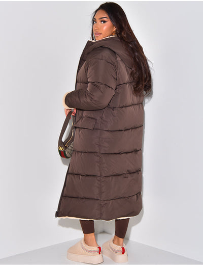 Riflesso Lange Jacke mit Wendefunktion