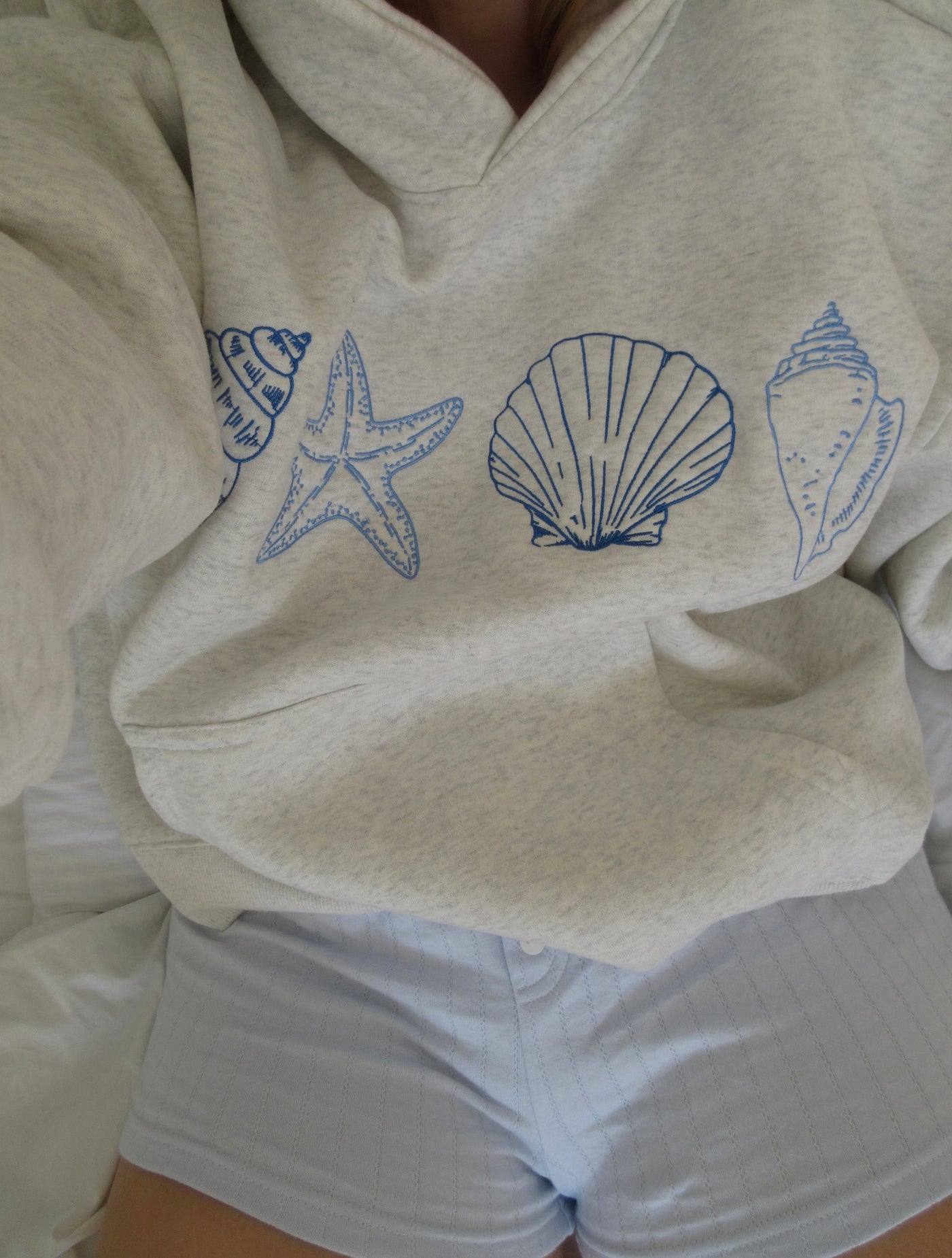 Marigold | Unisex Sweatshirt mit Muscheln