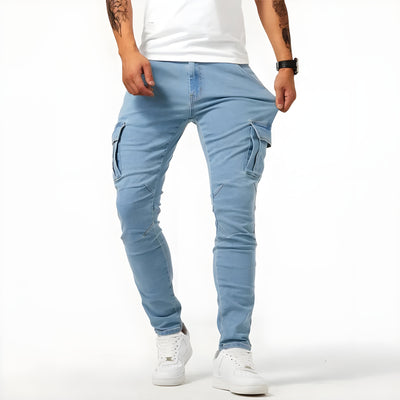 Jack™ - Cargohosen aus elastischem Denim