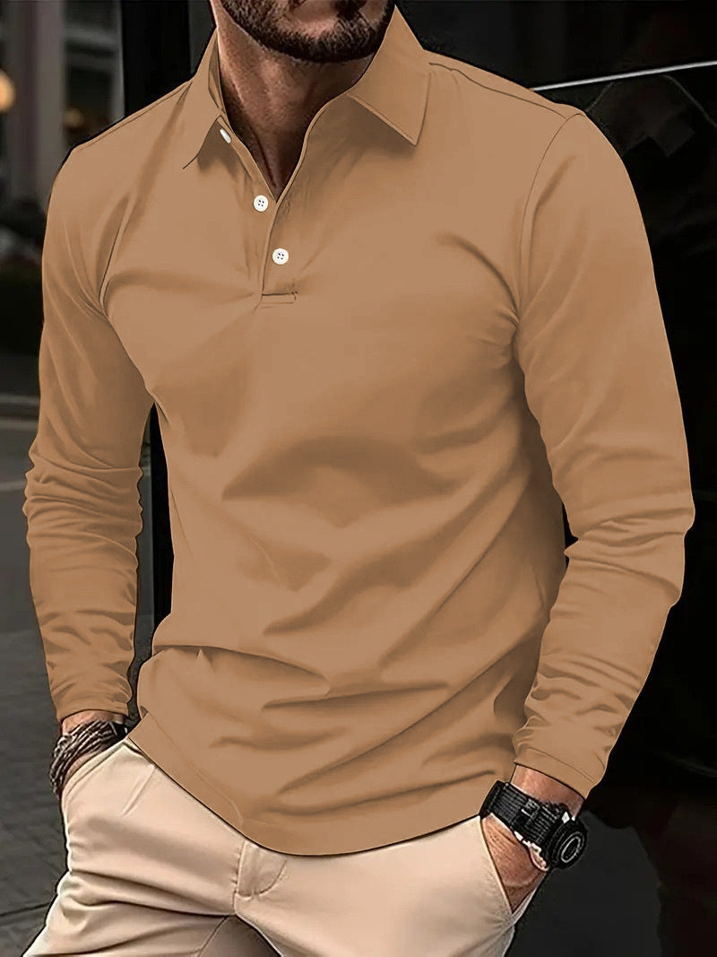 Rolf™ | Langarm Poloshirt