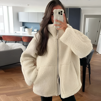 Camila - Teddyfleece-Jacke