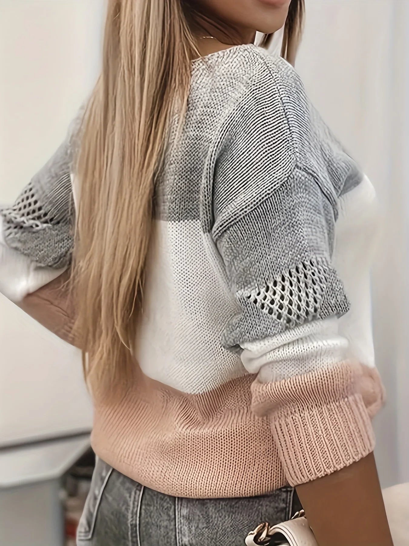 Ash™ | Pullover aus Cut-Out-Mesh