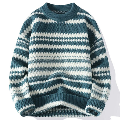 Rickon™ | Gestreifter Strickpullover für Männer