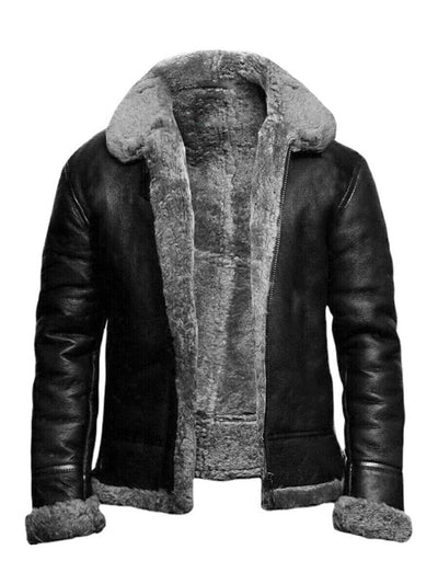 Bouke - Herren Lederjacke