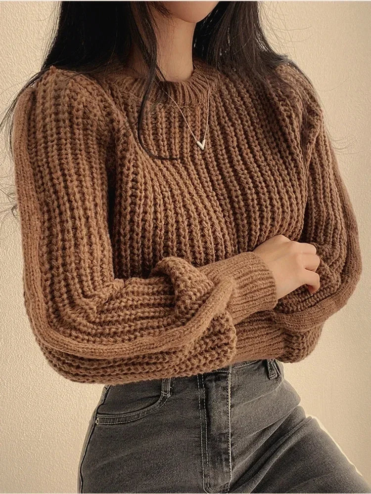 Eena™ | Eleganter Pullover mit langen Ärmeln