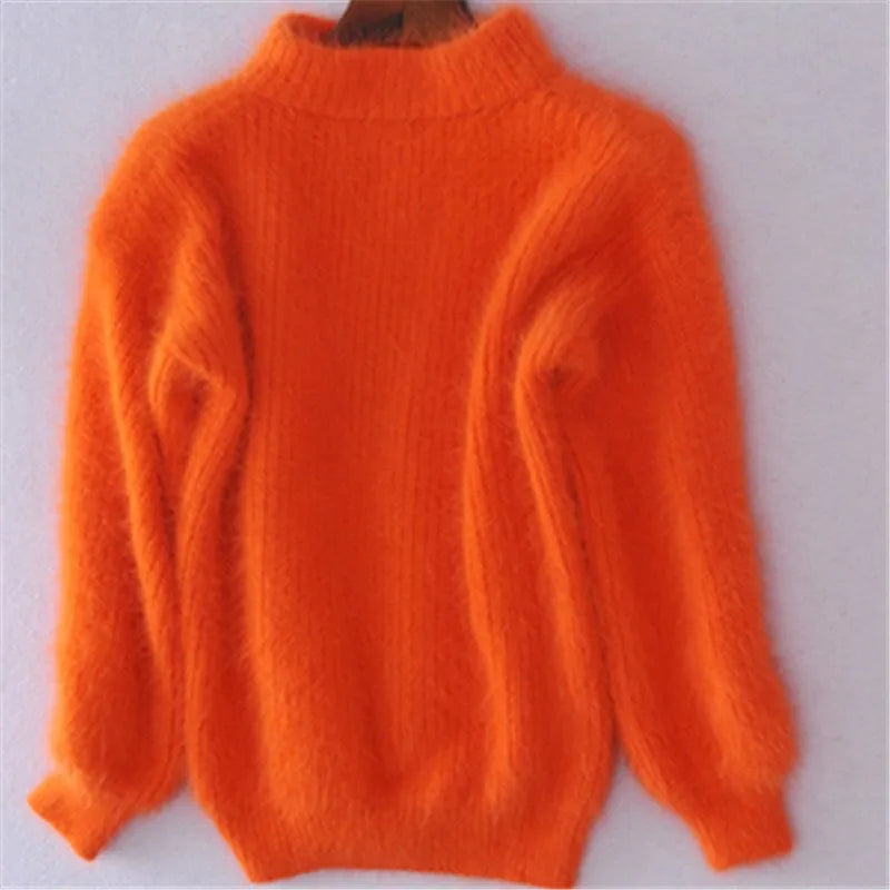 Brenda | Pullover im Vintage-Angorastil