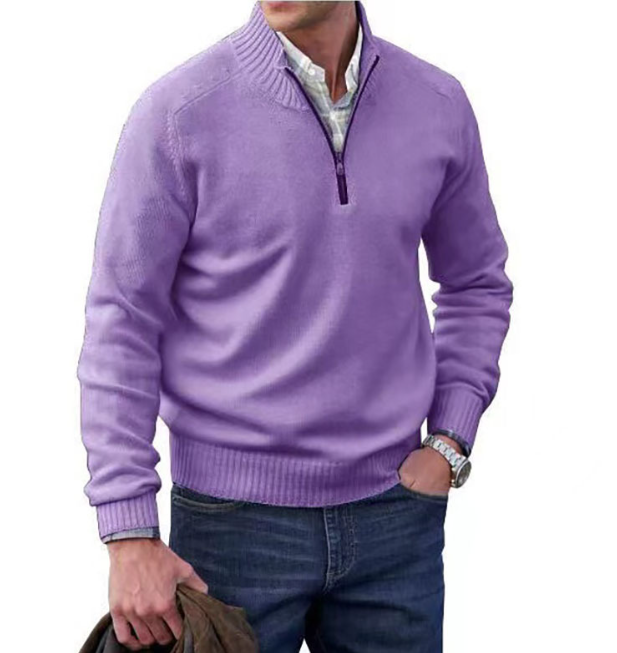 CRISPIN - EINFACHER GERIPPTER PULLOVER