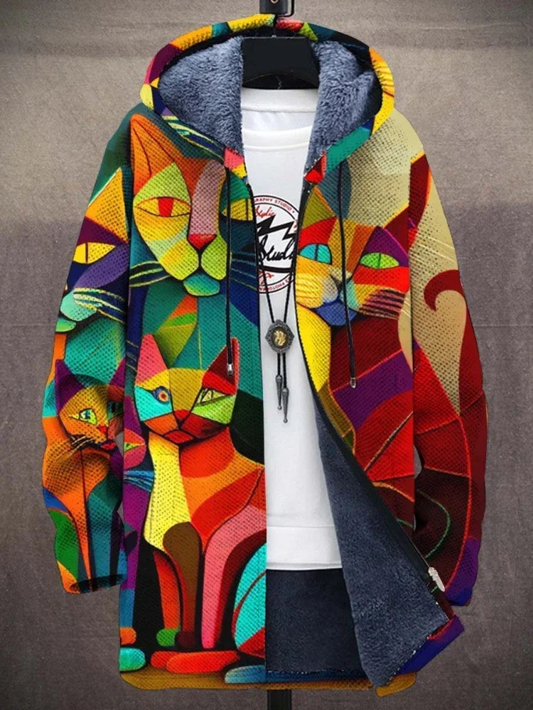 Anna - Jacke mit Kunstdruck